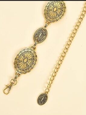 Amazon Gold-Tone Decorative Chain Belt